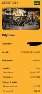 SportCity abonnement tot mei 2026, Ophalen, Nieuw