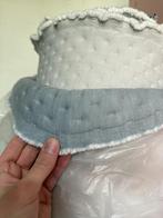 Luxe Meubelstof Febrik Stitch Kvadrat – Grijs/Wit, Ophalen, Overige materialen, 120 cm of meer, Grijs