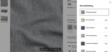 IKEA voetenbank ZONDER hoes KIVIK - afbeelding 6