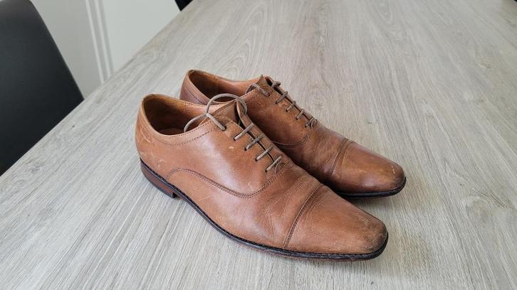Van Lier veterschoenen heren cognac bruin maat 40, Kleding | Heren, Schoenen, Gedragen, Veterschoenen, Bruin, Ophalen of Verzenden