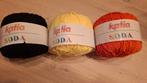 katia Soda rood zwart geel, Ophalen of Verzenden, Nieuw, Breien of Haken, Wol of Garen