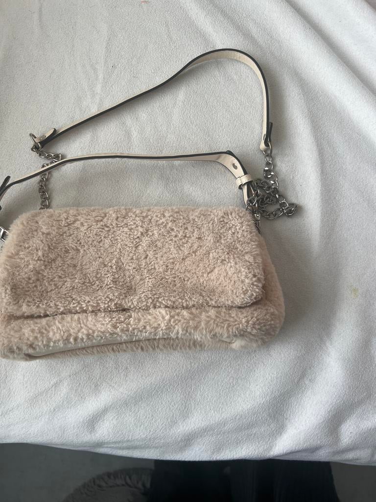 Nieuwe Beige Schoudertas, Ophalen of Verzenden, Nieuw, Beige, Schoudertasje