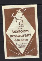 2654 Gouda tearoom rest DEN BOER, Ophalen of Verzenden, Nederland