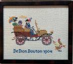 3 gebord. old mobiles - rolls royce -  Dion Bouton, Ophalen of Verzenden, Zo goed als nieuw, Schilderij, Minder dan 50 cm