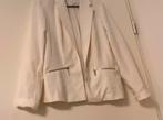 Witte blazer met ritsdetails  maat  40, Kleding | Dames, Ophalen of Verzenden, Zo goed als nieuw
