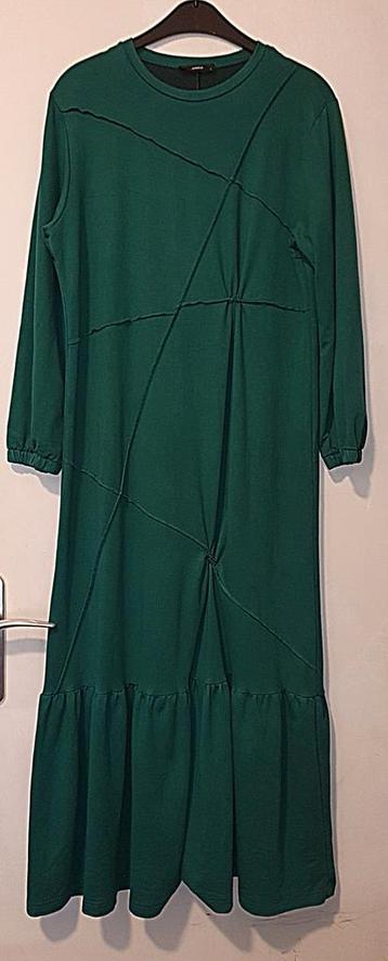 Groene Lange Jurk - Jenna - Maat L - Ophalen in Den Haag. beschikbaar voor biedingen