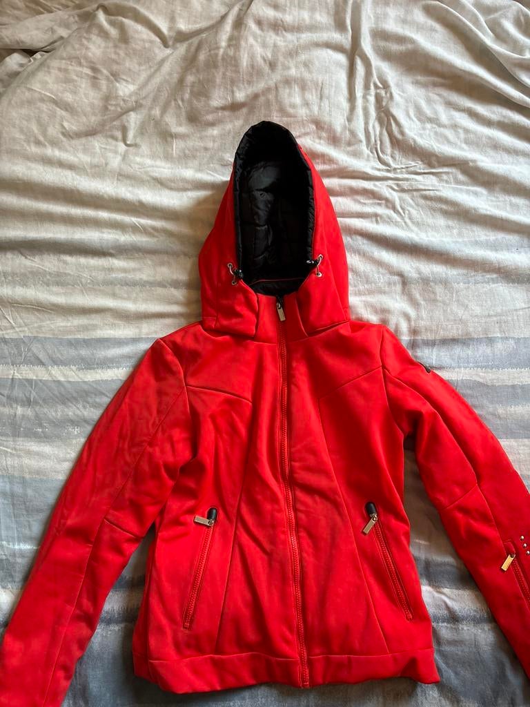 Icepeak Softshel Ski-Jas Koraalrood - ActiveWear Technology, Ophalen of Verzenden, Zo goed als nieuw, Jack