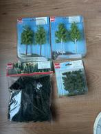 Busch ho Bomen.6476,6749,6791,6796.Zie omschrijving, Hobby en Vrije tijd, Modeltreinen | H0, Overige merken, Natuur, Gelijkstroom of Wisselstroom