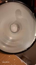 Mooie Tafellamp + Extra Glasplaat, Ophalen of Verzenden, Zo goed als nieuw, Glas, Modern