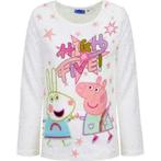 Peppa Pig Longsleeve Shirt Wit - Maat 98 - 104 - 110 - 116, Ophalen of Verzenden, Nieuw, Meisje, Shirt of Longsleeve