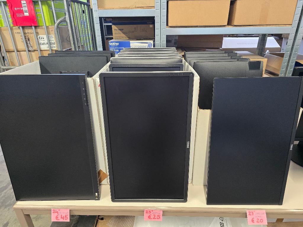 40+ 23″ Dell P2314HT IPS - VGA-DVI-Displaypoort- zonder voet, DVI, IPS, Ccservice, Refurbished