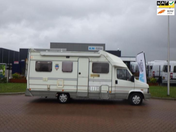 Peugeot 290 G 52 KAMPEERAUTO, Caravans en Kamperen, Campers, Bedrijf, Half-integraal, Overige merken, Diesel, Handgeschakeld