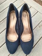 Donkerblauwe pump maat 40 Merk Tamaris, Kleding | Dames, Schoenen, Ophalen, Zo goed als nieuw, Blauw