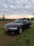 Saab 9-3 2.0 T Cabrio 2003 Zwart, Voorwielaandrijving, 74 €/maand, Beige, 4 cilinders