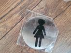 100 stuks nieuwe pictogram dames toilet, Ophalen, Nieuw