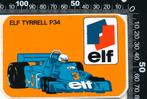 Sticker: Elf - Tyrrell P34, Verzamelen, Verzenden, Zo goed als nieuw, Auto of Motor