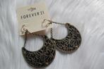 Half moon shaped earrings (Forever 21), Sieraden, Tassen en Uiterlijk, Oorbellen, Overige materialen, Hangers, Zwart, Nieuw