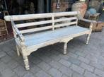 Oude houten bank, Tuin en Terras, Ophalen, Gebruikt, Nvt, Nvt