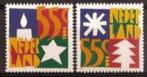 Nederland NVPH nr 1628/9 postfris Decemberzegels 1994, Postzegels en Munten, Postzegels | Nederland, Na 1940, Verzenden, Postfris