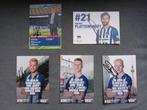 5 origineel gesigneerde spelerskaarten van Hertha BSC, Nieuw, Spelerskaart, Ophalen of Verzenden, Buitenlandse clubs