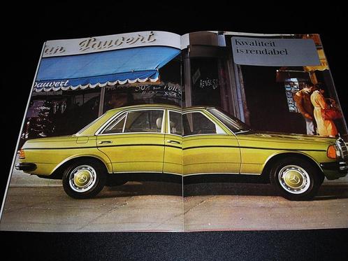 Mercedes-Benz 200, 230, 250, W123, december 1976, Boeken, Auto's | Folders en Tijdschriften, Zo goed als nieuw, Mercedes, Ophalen of Verzenden