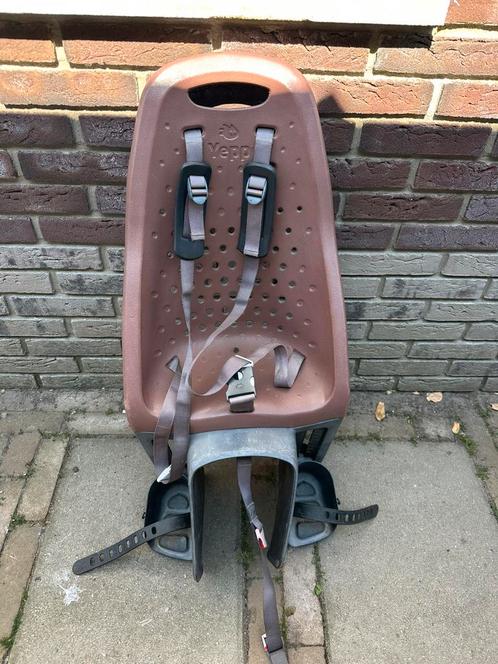 Yepp maxi achterzitje met adapter, Fietsen en Brommers, Fietsaccessoires | Fietsstoeltjes, Zo goed als nieuw, Ophalen of Verzenden