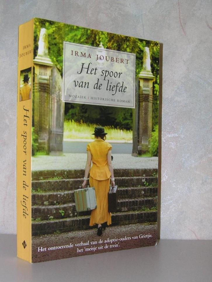 Irma Joubert - Het spoor van de liefde (christelijke roman), Boeken, Romans, Zo goed als nieuw, Ophalen of Verzenden
