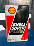SHELL SUPER PLUS MOTOROIL 5L can, leeg, Verzamelen, Ophalen of Verzenden, Gebruikt, Verpakking