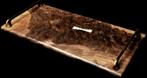 Luxe serveerplank #1 (figured black walnut), uniek, Huis en Inrichting, Keuken | Keukenbenodigdheden, Ophalen of Verzenden, Nieuw