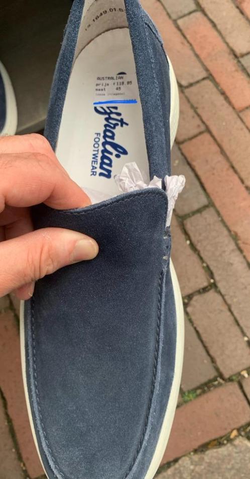 Nieuwe Australian loafers – maat 43 & 45 – Laatste paar!, Kleding | Heren, Schoenen, Nieuw, Loafers, Blauw, Ophalen of Verzenden
