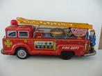 blikken BRANDWEERWAGEN made in Japan uit begin 60-er jaren, Antiek en Kunst, Antiek | Speelgoed, Ophalen of Verzenden