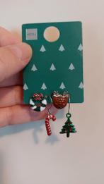 Hema Kerst oorbellen Christmas Noel, Sieraden, Tassen en Uiterlijk, Oorbellen, Overige materialen, Hangers, Overige kleuren, Nieuw