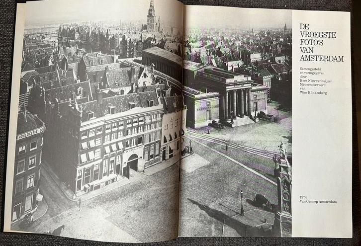 De vroegste foto's van Amsterdam, Boeken, Geschiedenis | Stad en Regio, Gelezen, 17e en 18e eeuw, Ophalen of Verzenden
