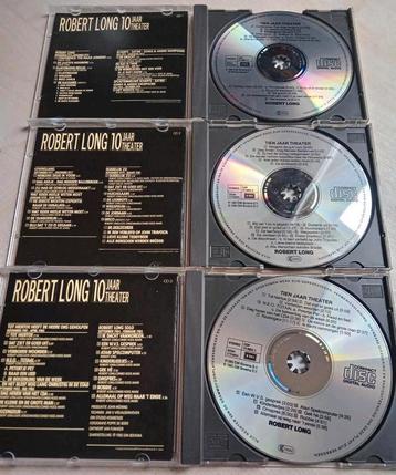 Deluxe 3cd, 3 lp box & boek Robert Long 10 jaar theater  beschikbaar voor biedingen