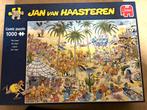 Jan van Haasteren puzzel 1000 - de oase, Hobby en Vrije tijd, Ophalen of Verzenden, 500 t/m 1500 stukjes, Zo goed als nieuw
