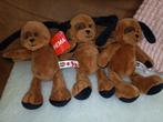 Hema bruin zwarte velours hondjes, Ophalen of Verzenden, Zo goed als nieuw, Hond