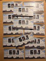 13 x postzegelvelletje Johannes Vermeer, Postzegels en Munten, Verzenden, Postfris