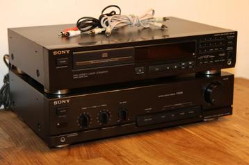 Sony TA-F101R versterker met CD speler CDP-497 beschikbaar voor biedingen