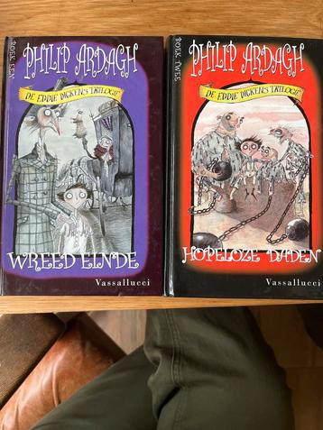 Philip Ardagh - Eddie Dickens Trilogie (2 delen) beschikbaar voor biedingen