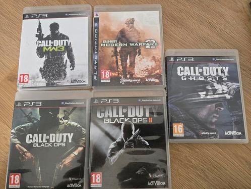 Call of Duty PS3 Games - Complete Collectie, Spelcomputers en Games, Games | Sony PlayStation 3, Gebruikt, Shooter, 3 spelers of meer
