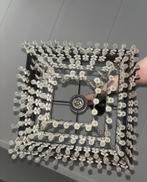 Mooie hanglamp met kelkjes te koop!, Huis en Inrichting, Lampen | Hanglampen, Ophalen of Verzenden, Zo goed als nieuw, Metaal