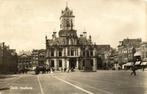 Delft, Stadhuis - volk paard kar - 1955 gelopen, Ophalen of Verzenden, Voor 1920, Ongelopen, Zuid-Holland