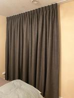 Gordijnen stof Ruby Leenbakker, Huis en Inrichting, Ophalen, Zo goed als nieuw, Bruin, 200 cm of meer