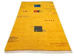 Handmade oriental modern Gabbeh carpet Abstract 204x306cm, Overige kleuren, 200 cm of meer, Ophalen of Verzenden, Zo goed als nieuw