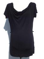 Zwart dames shirt. Mt 38 Merk Zalando, Maat 38/40 (M), ., Zwart, Ophalen of Verzenden