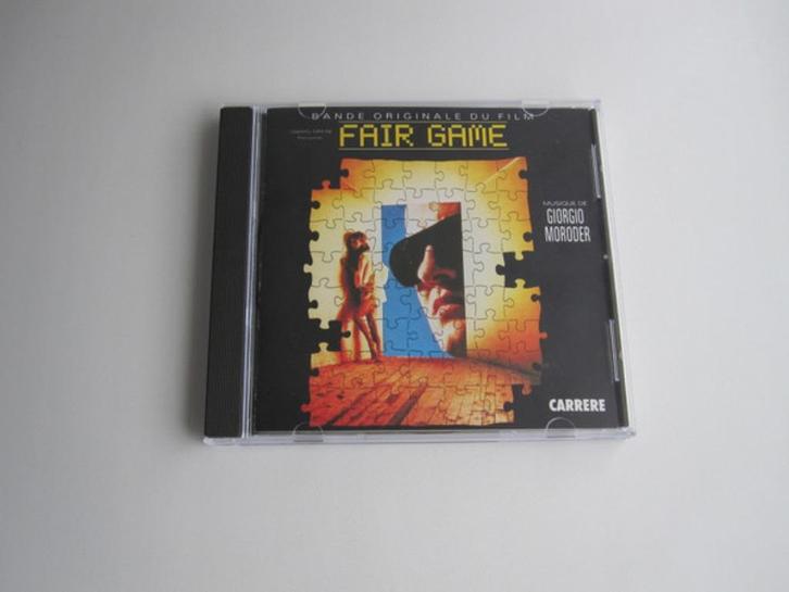 FAIR GAME CD GIORGIO MORODER + CHASE, Cd's en Dvd's, Cd's | Filmmuziek en Soundtracks, Zo goed als nieuw, Ophalen of Verzenden