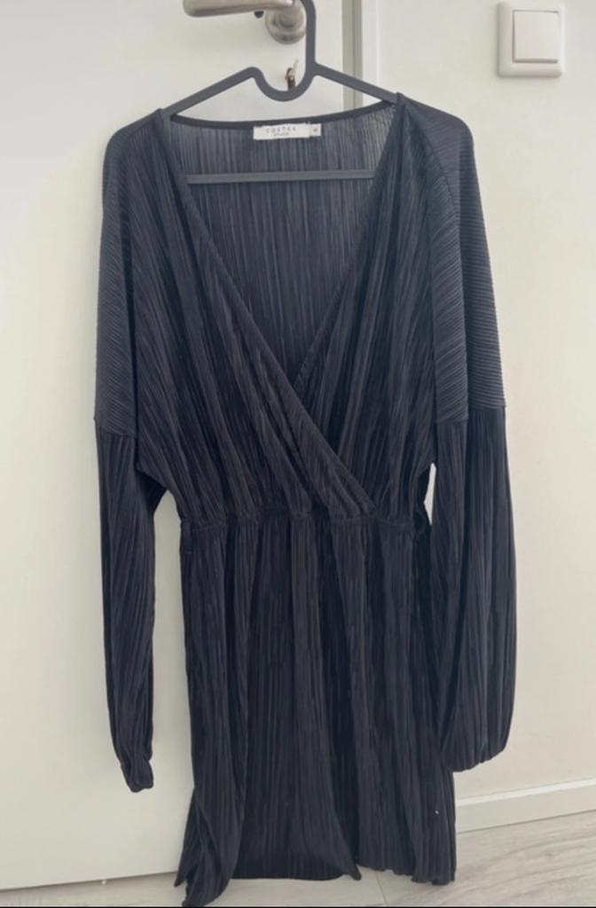 Costes jurk met glitters - Maat 40, Kleding | Dames, Jurken, Gedragen, Maat 38/40 (M), Zwart, Boven de knie, Ophalen of Verzenden