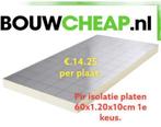 ISOLATIE 10CM DIK PIR 4.65 RD WAARDE., Nieuw, Vloerisolatie, Ophalen of Verzenden, Hardschuim (Pir)