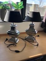 tafellampen, Huis en Inrichting, Lampen | Tafellampen, Ophalen, Zo goed als nieuw, Metaal, Minder dan 50 cm