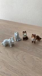 Schotse Collie kleine beeldjes 2 setjes, Ophalen of Verzenden, Zo goed als nieuw, Dier